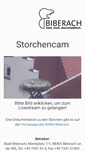 Mobile Screenshot of nestcam.mybiberach.de